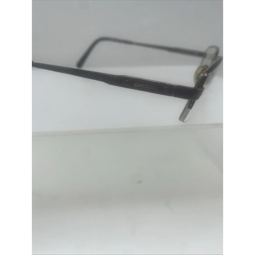 Carrera Eyeglasses FRAMES ONLY CA7574 Half Rim 145 Black 278 Safilo Porsche Car